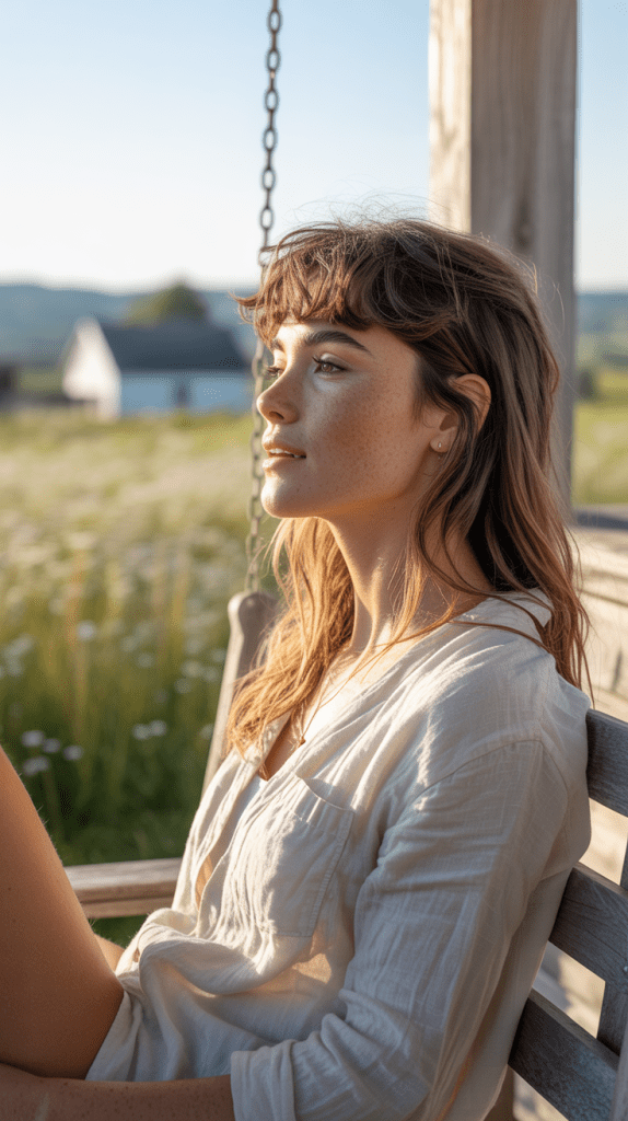 Tousled Choppy Jawline Cut