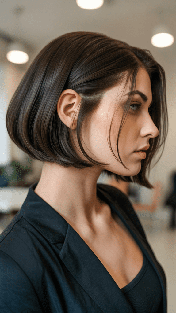 French Bob with Undercut