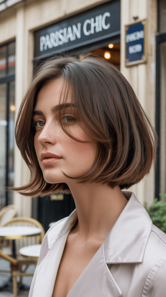 French Bob with Face-Framing Layers