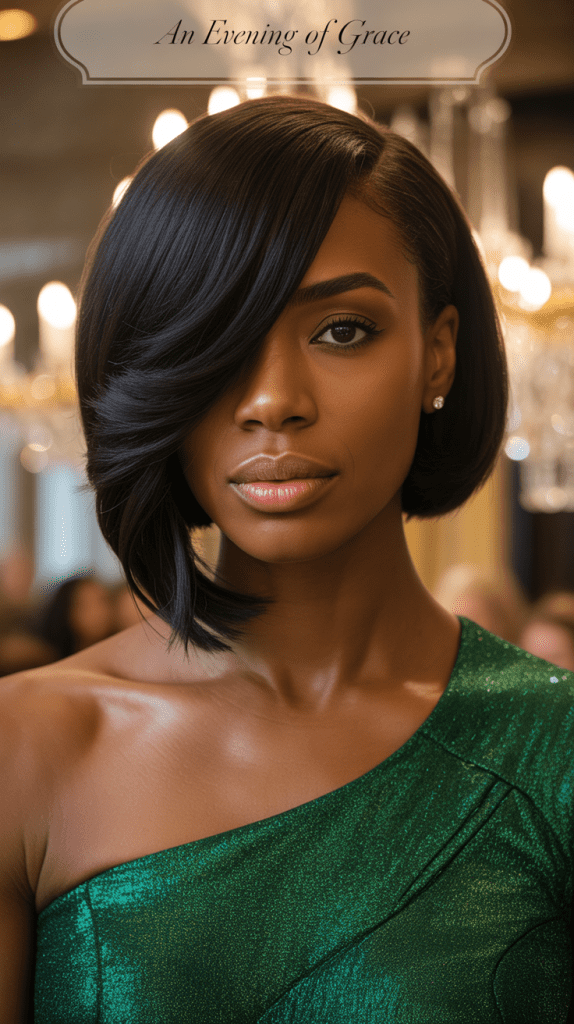 Side-Swept Asymmetrical Bob