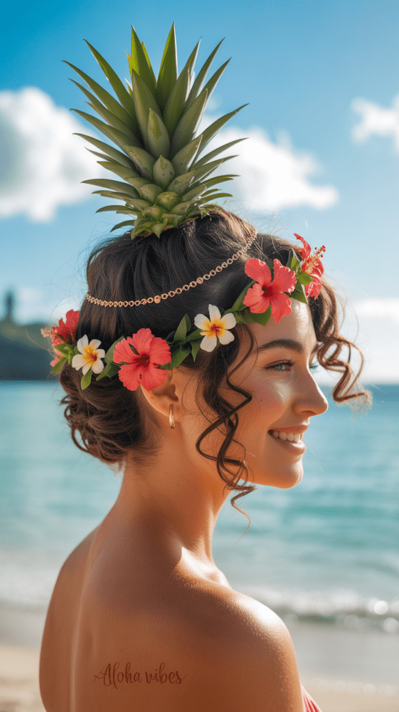 Playful Pineapple Updo