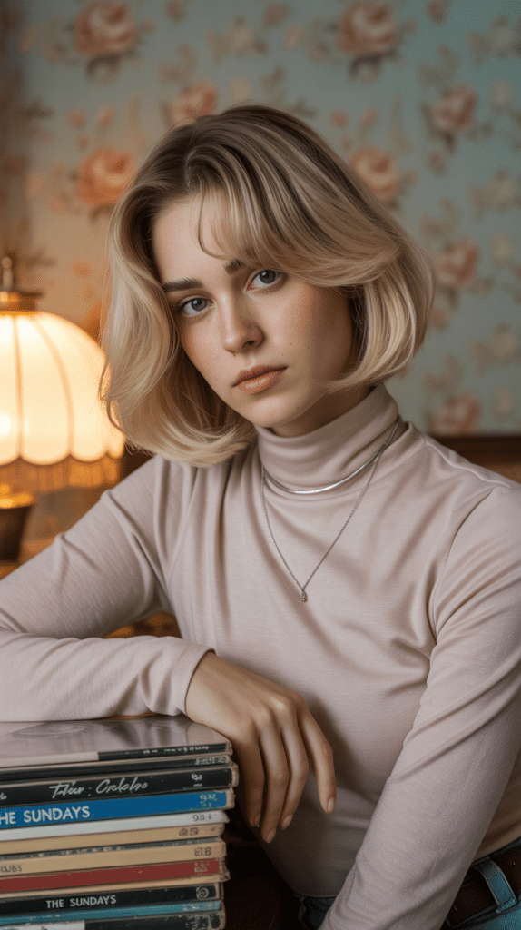 The Vintage-Inspired Bob