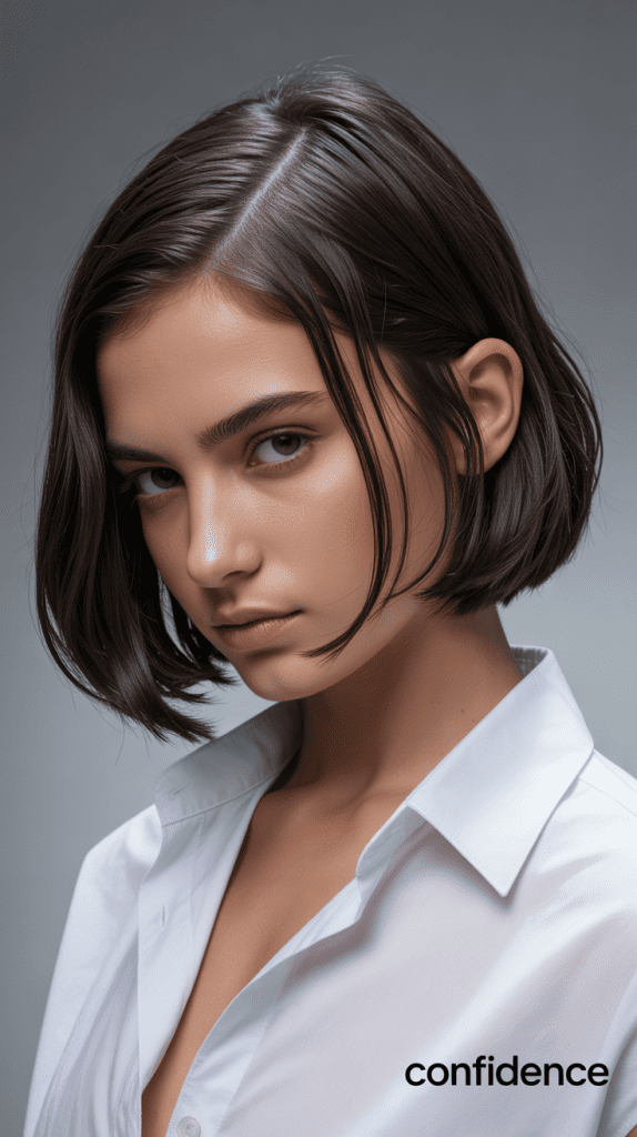 French Bob with Undercut