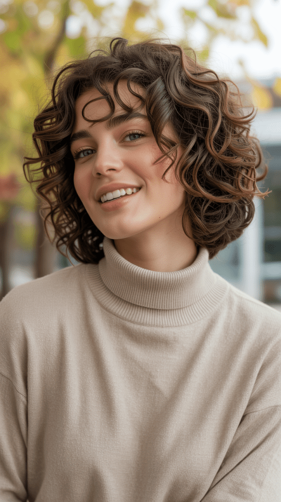 Age-Appropriate Curly Bob Variations
