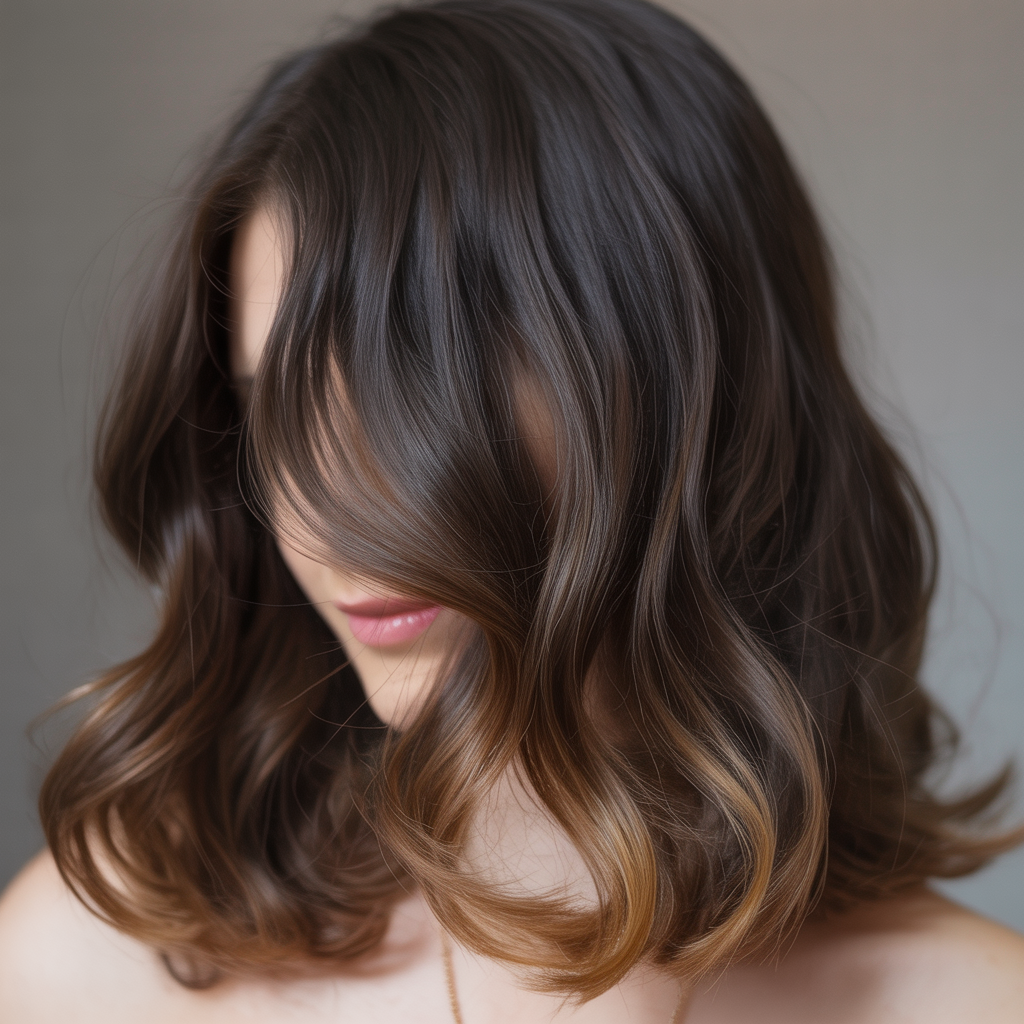 Chocolate and Toffee Blend Balayage