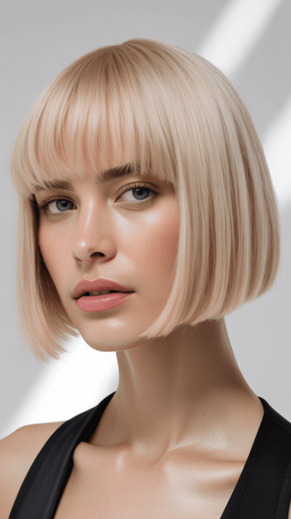 The Blunt Cut Precision Bob