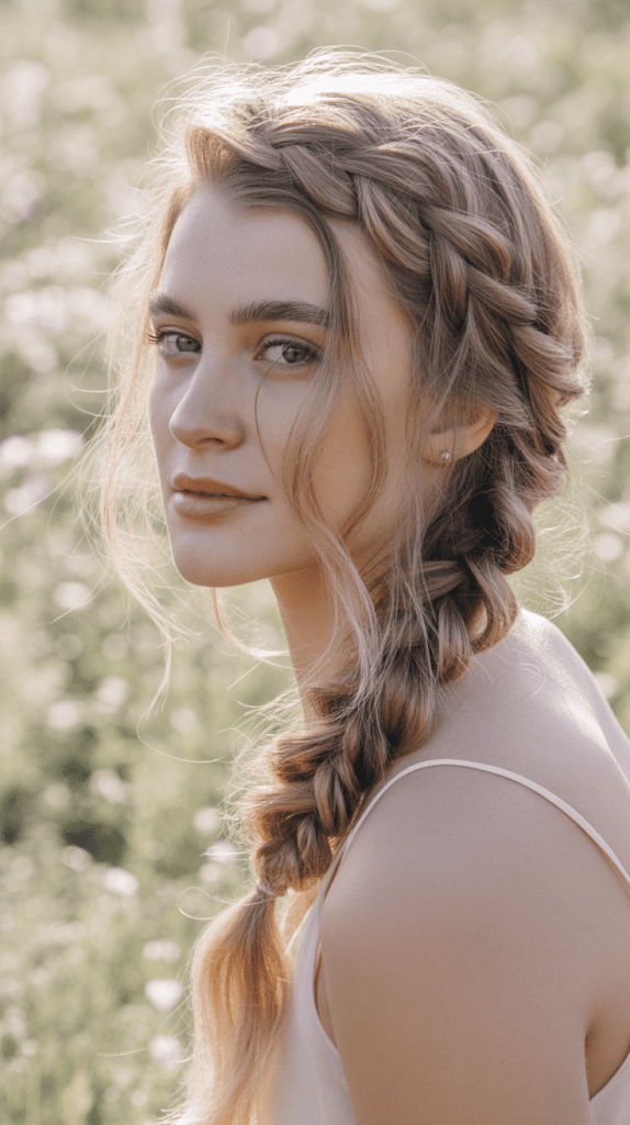 Whimsical Waterfall Braid