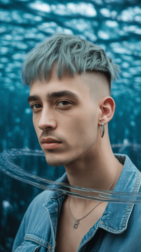 Jellyfish with Razor-Cut Texture