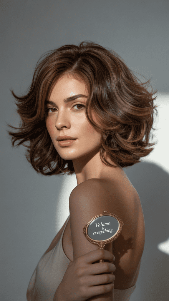 Voluminous Choppy Bob