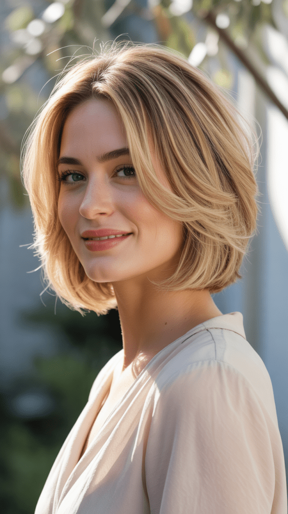 The Face-Framing Layered Bob