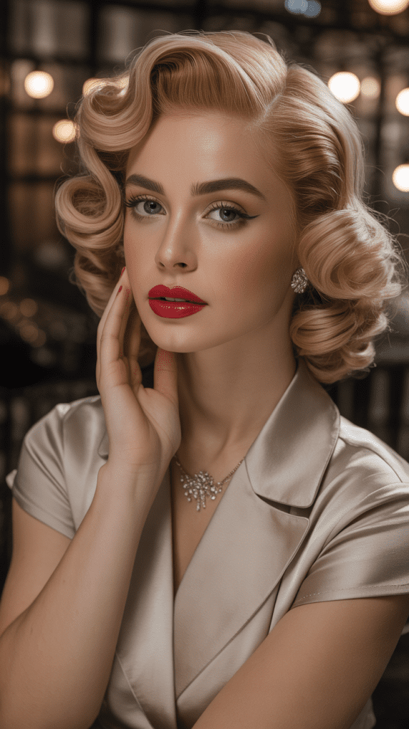 Vintage Curly Styles