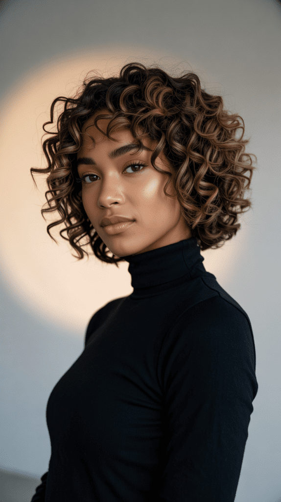 Health Benefits of Shorter Curly Styles