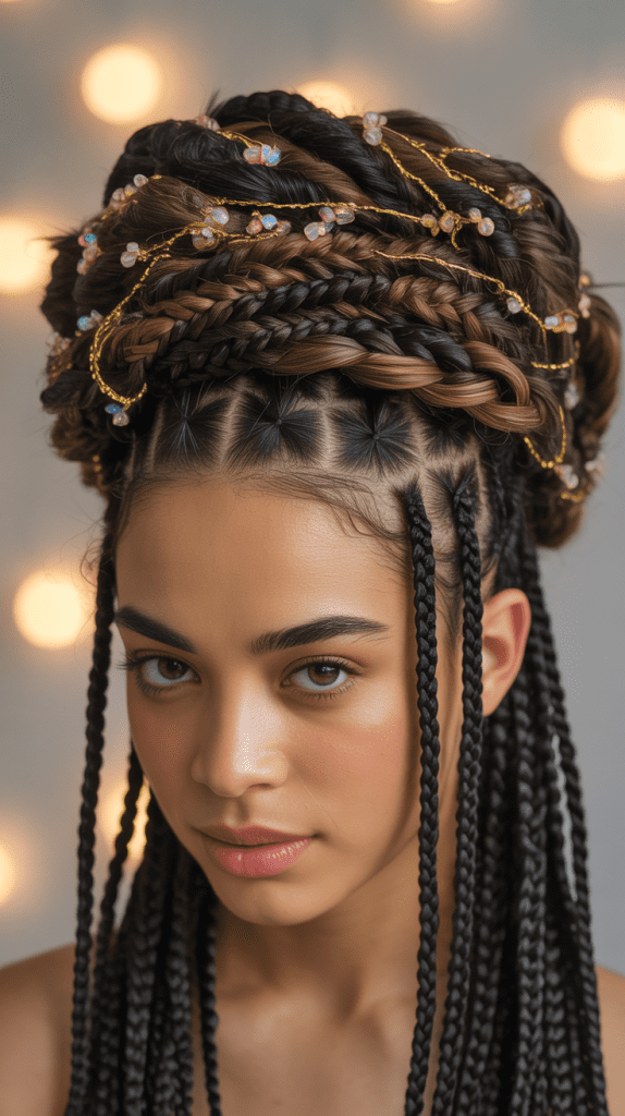 Braided Crown Combinations