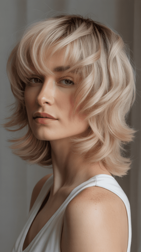 Contemporary Jellyfish Shag with Modern Updates