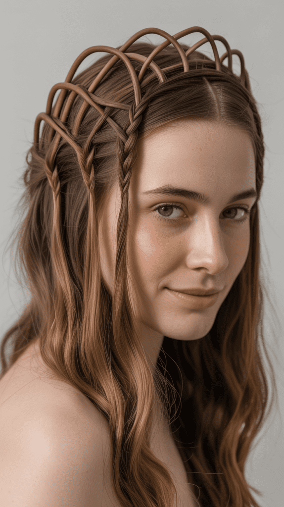 Architectural Lattice Braid