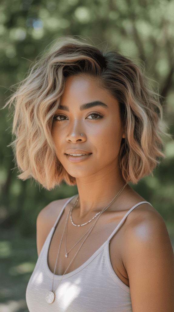 The Natural Texture Bob