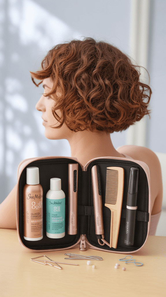 Travel Tips for Curly Bob Maintenance