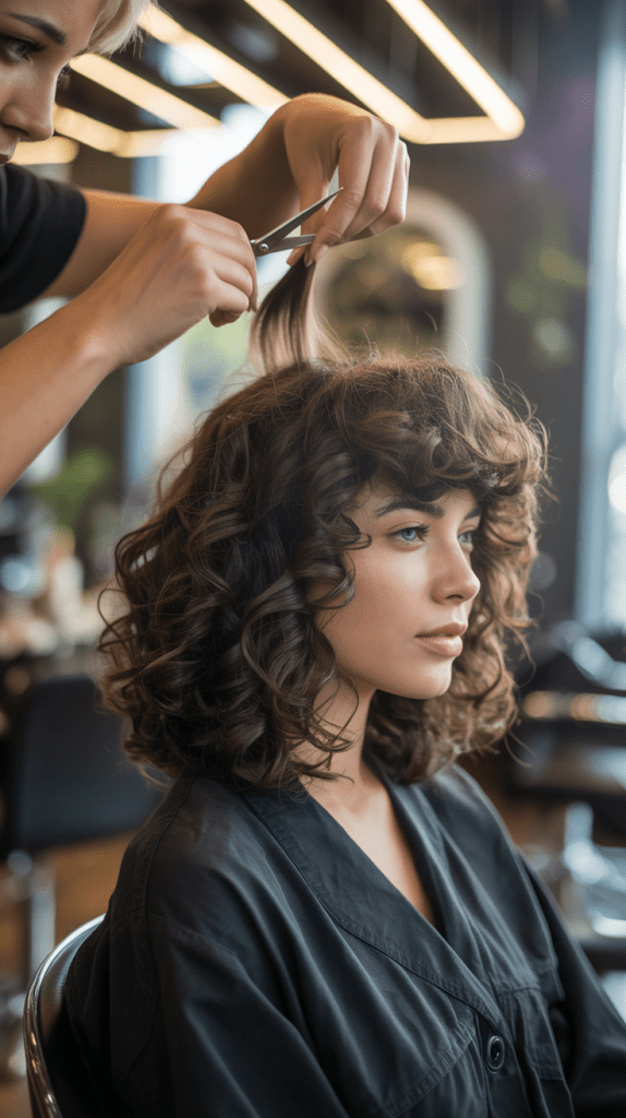 Curly Hair Cutting Techniques
