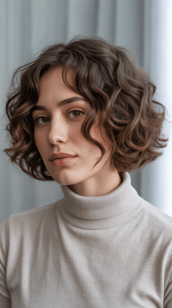 French Bob with Natural Texture