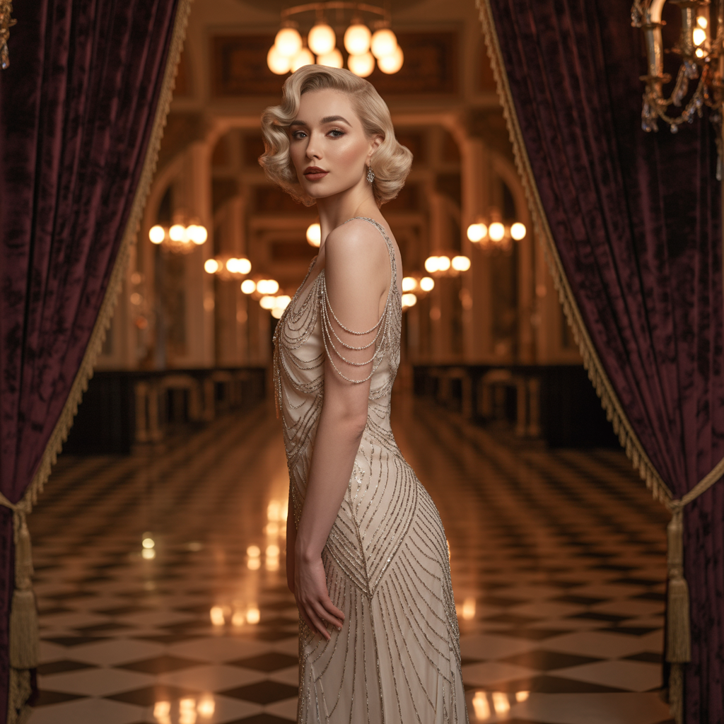 Vintage Finger Waves