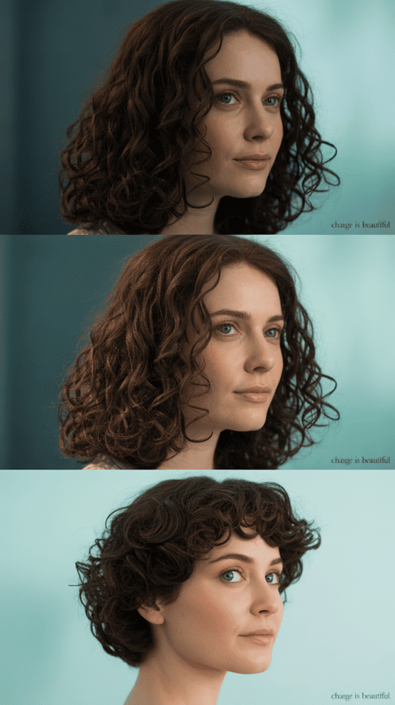 Transitioning to a Curly Bob