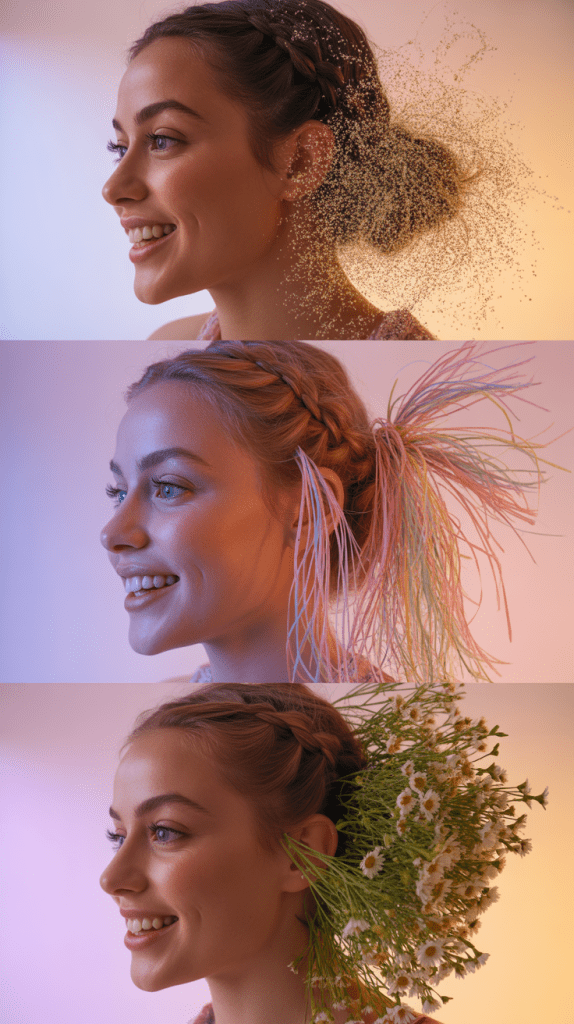 Enchanted Hair Transformation Sequence