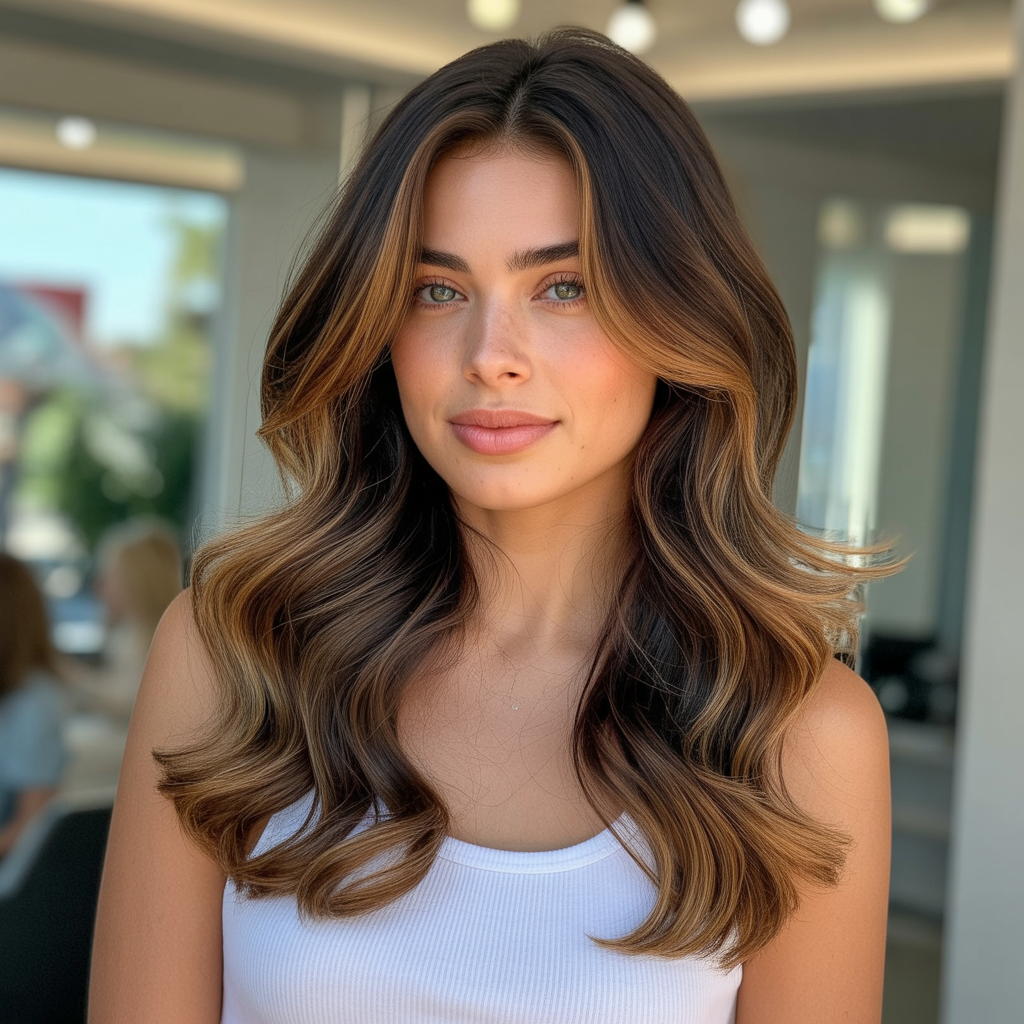 Caramel Infused Lowlights