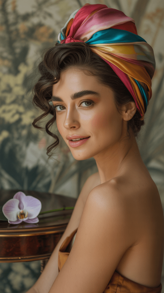 Silk Scarf Wrap Styles