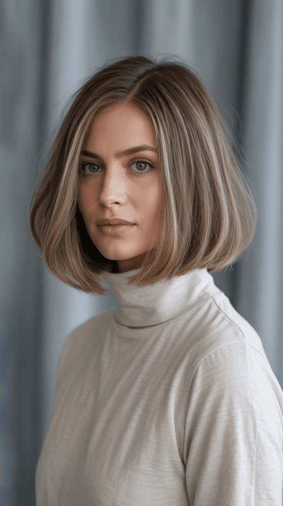 Textured French Bob with Razor Cuts