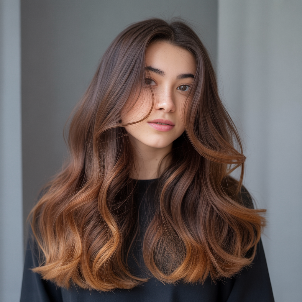 Brunette Balayage Color Melt