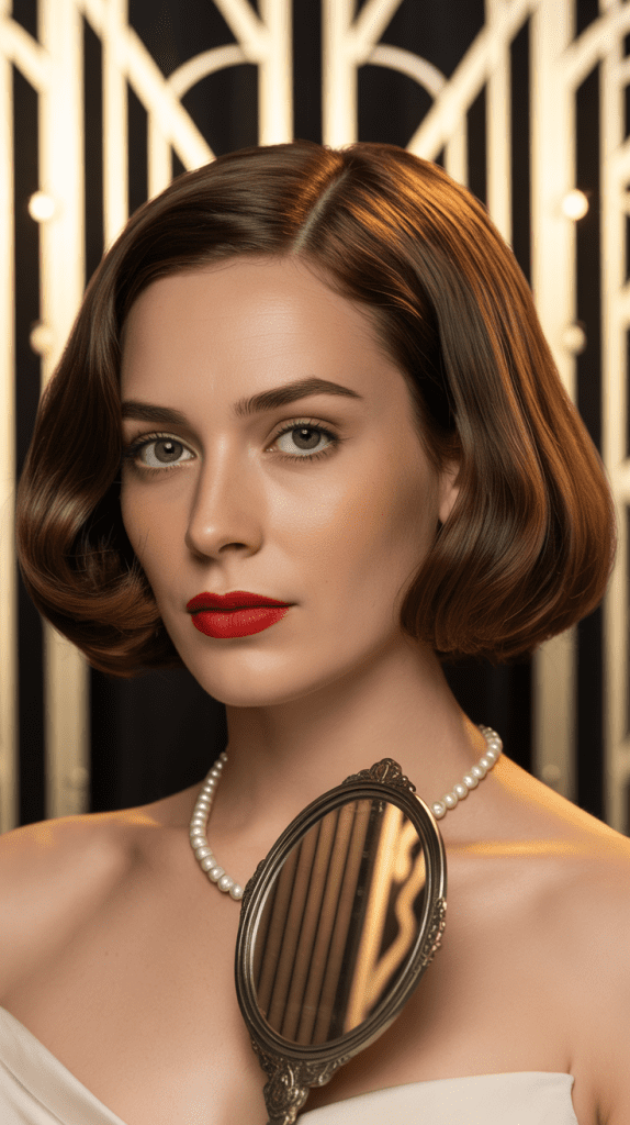 Vintage Hollywood Bob