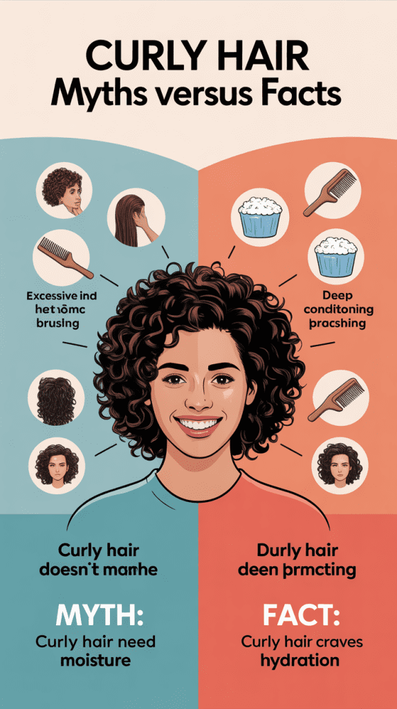 Curly Hair Myths Debunked