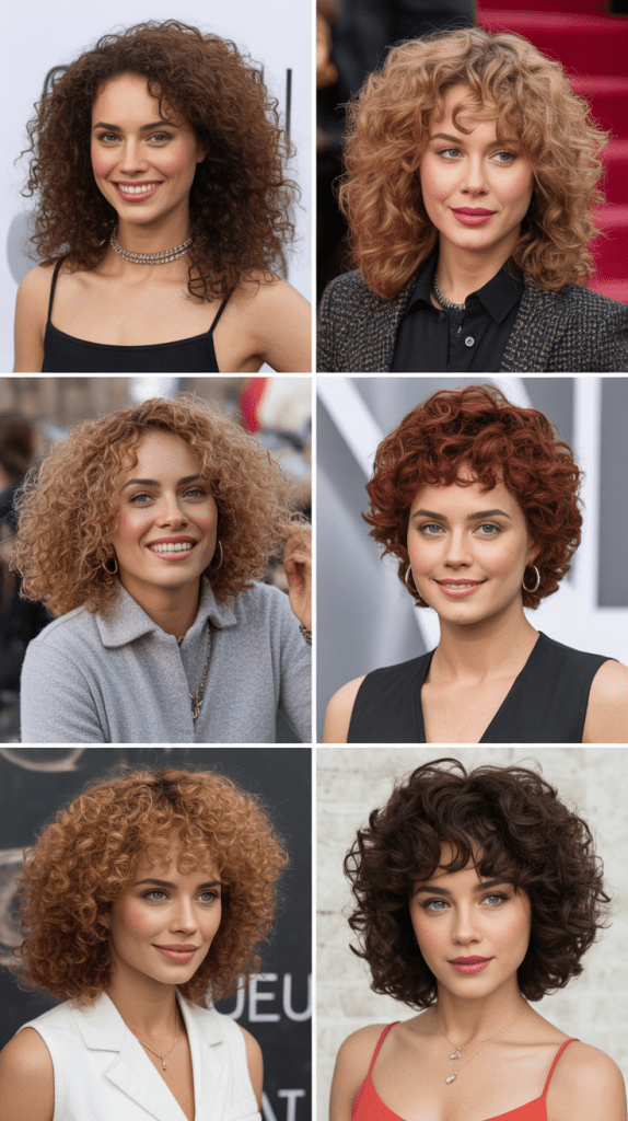 Celebrity Curly Hair Inspiration