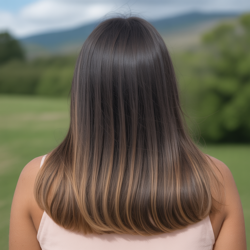 Subtle Honey Brunette Balayage