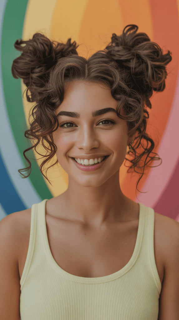 Low Tension Space Buns