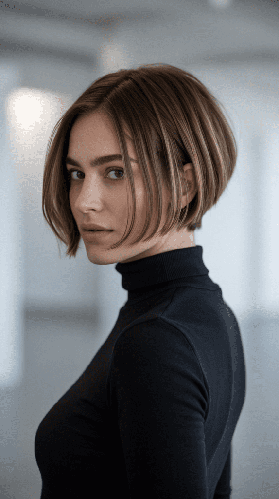 Inverted Bob with Graduated Layers