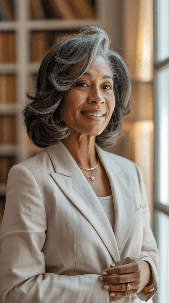 Layered Shoulder-Length Style