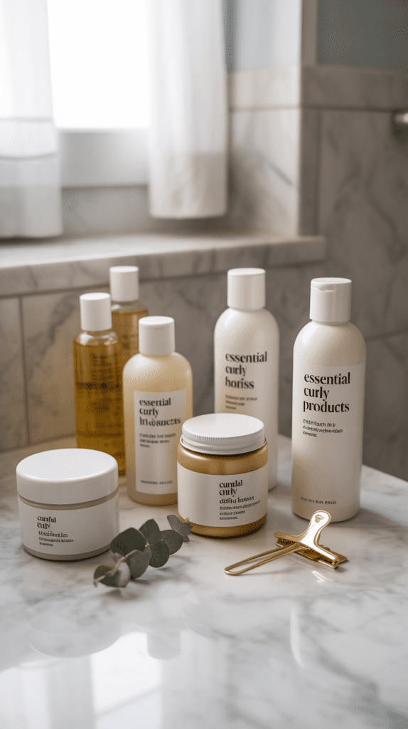 Essential Products for Curly Chin Bob Maintenance