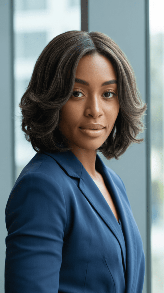 Layered Chin-Length Cut