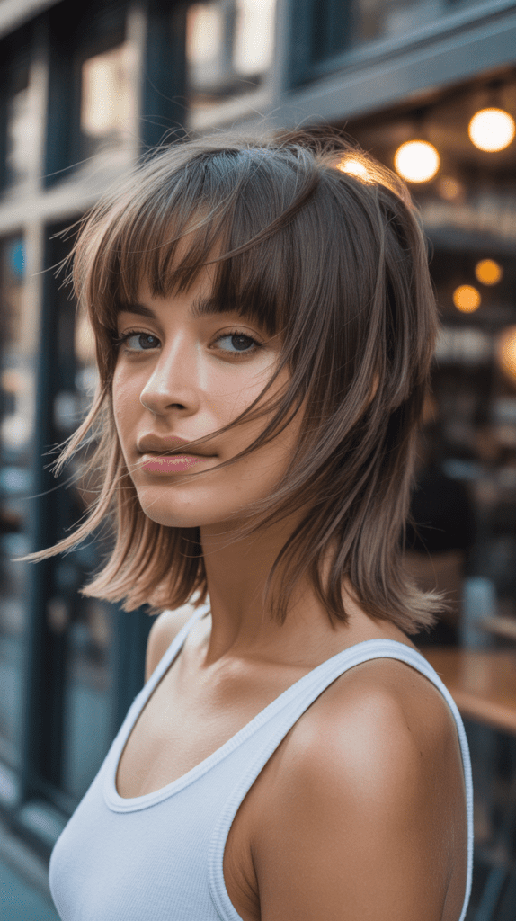 Choppy Jellyfish Cut with Razor-Finished Edges