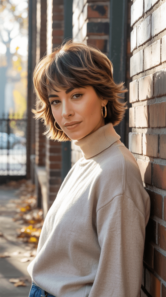 Razor-Cut Layered French Bob