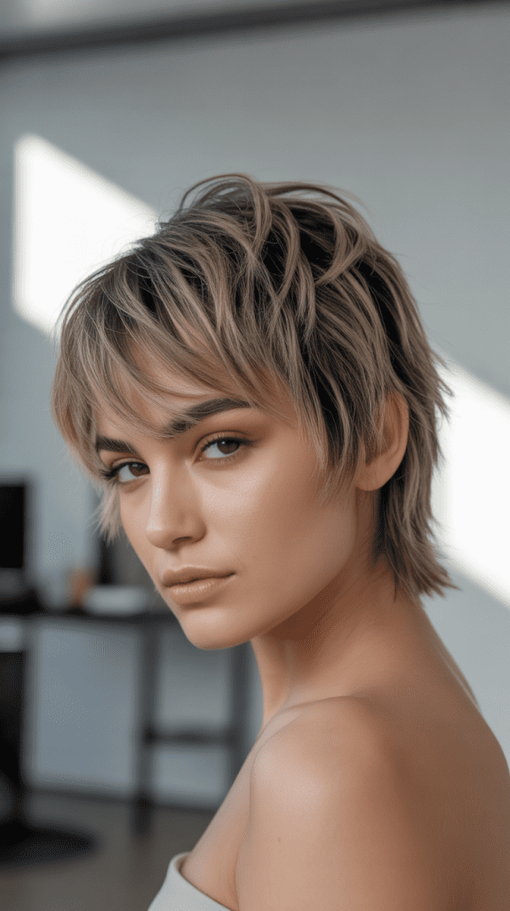 Wavy Bob with Deep Side Part