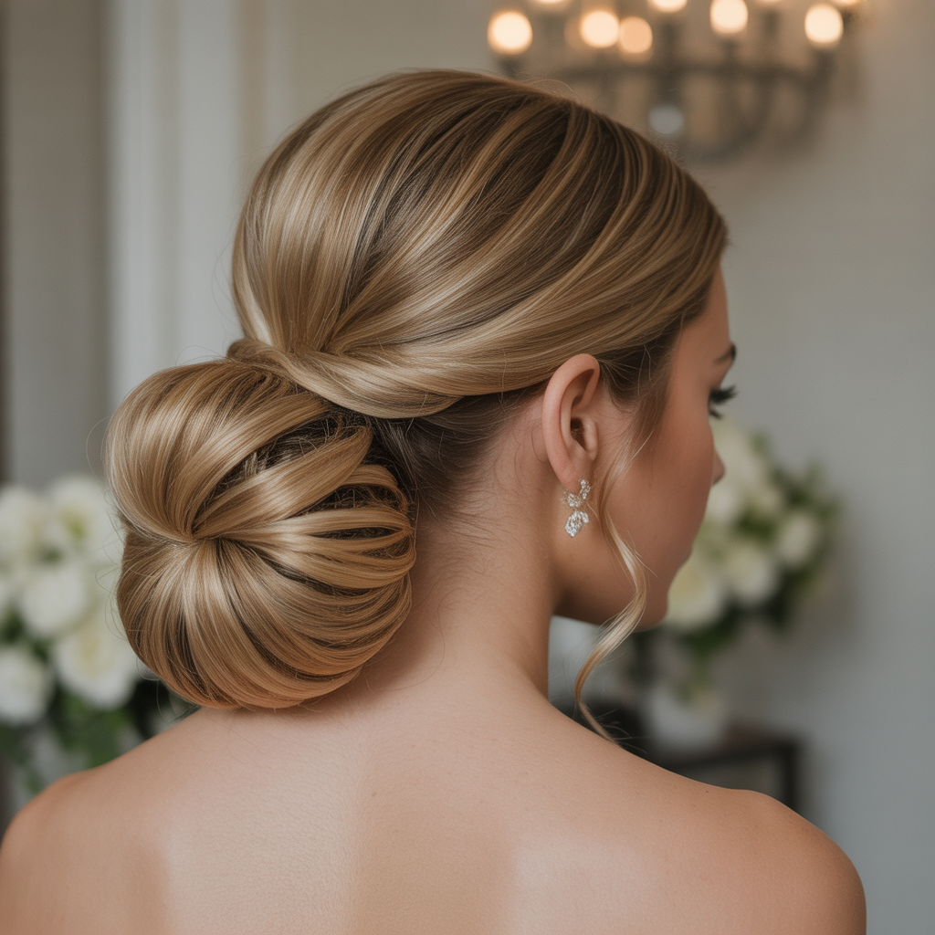 French Twist with Volume
