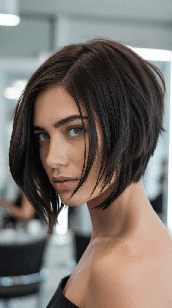 Graduated Layered Angled Bob