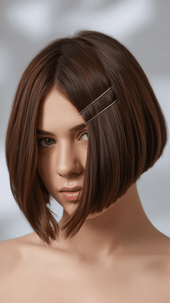 Inverted Jawline Bob