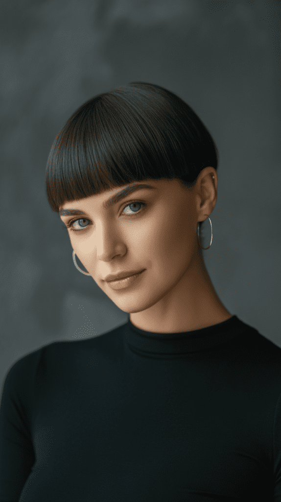 Blunt Cut French Bob