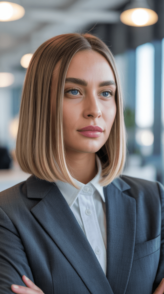 The Sleek Straight Bob