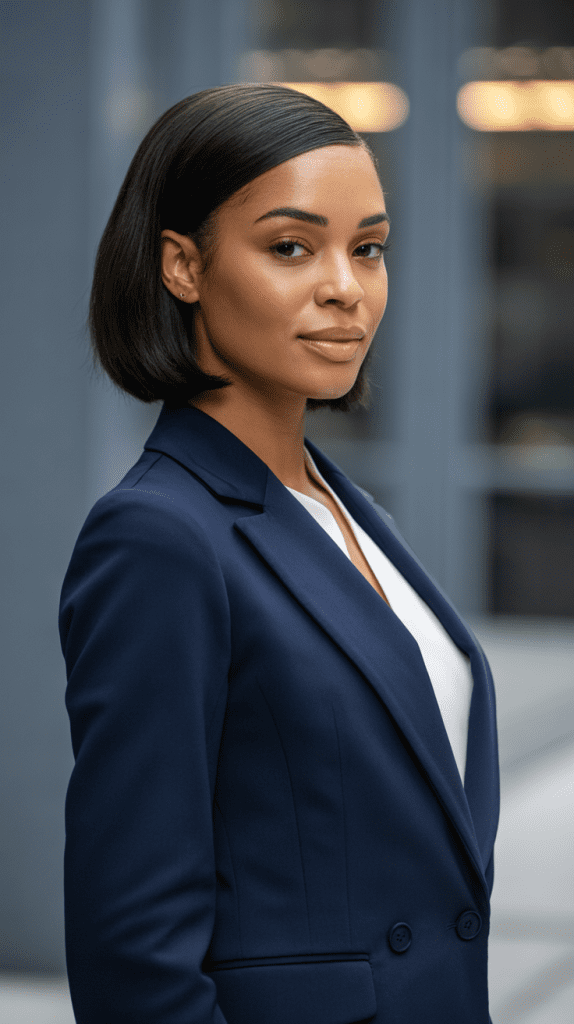 Tapered Cut with Side Part