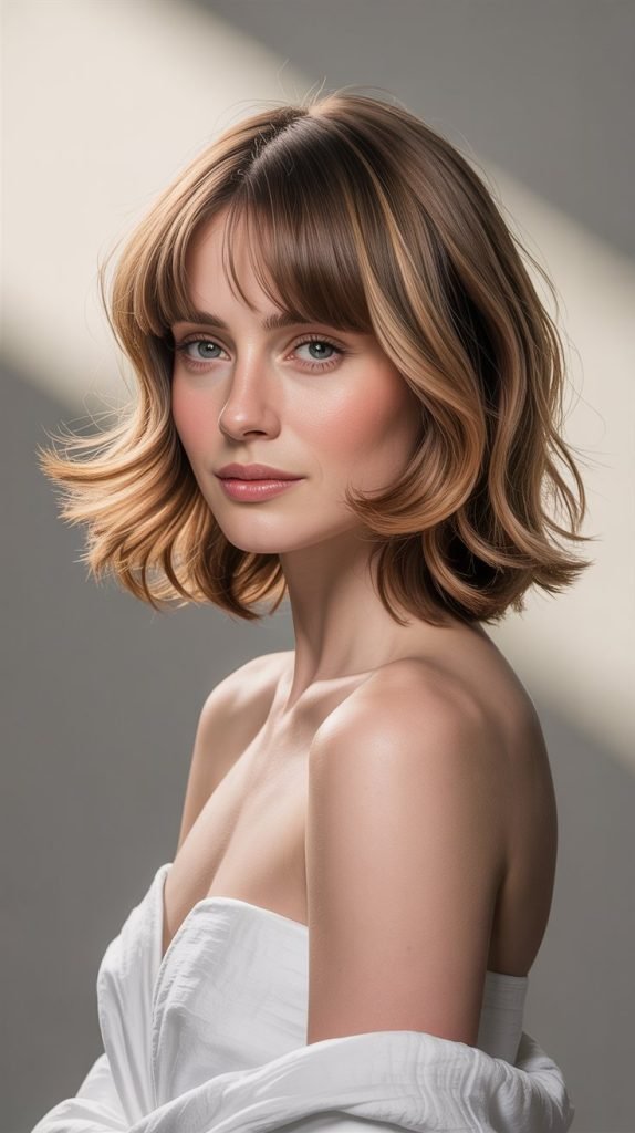 Layered Jellyfish with Face-Framing Pieces