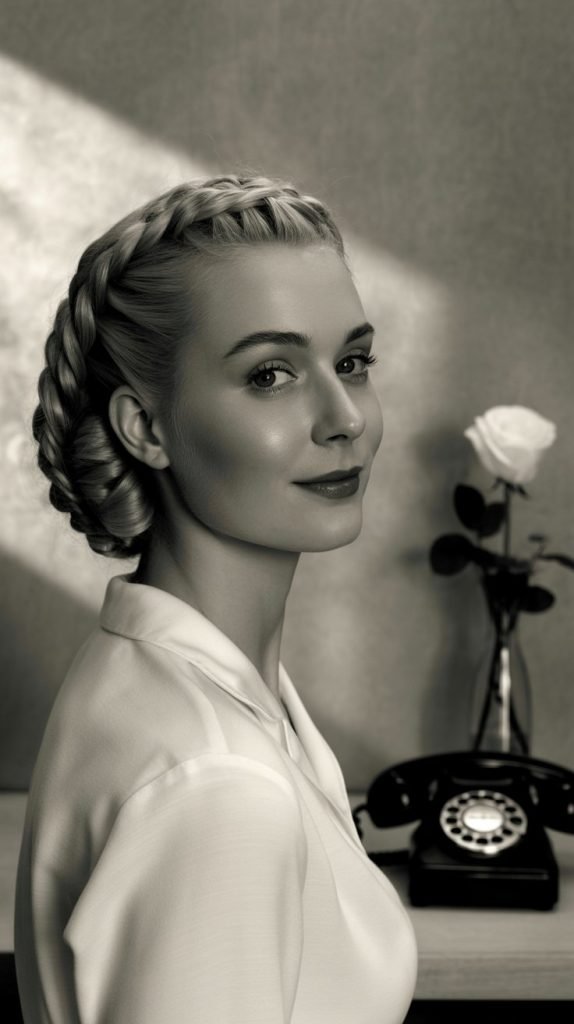 Vintage French Braid Bob